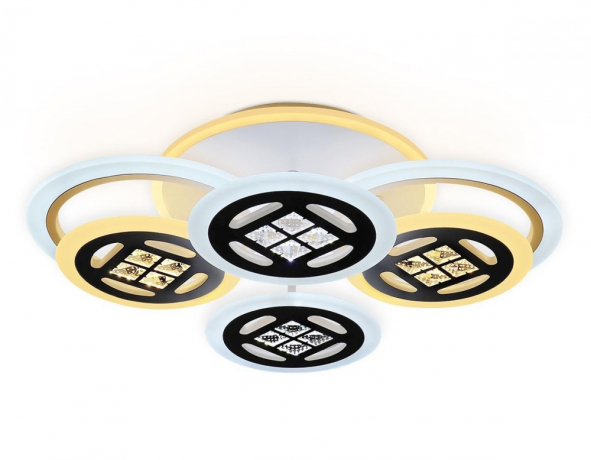 Потолочная светодиодная люстра с пультом ДУ (инфракрасный) Ambrella light Acrylica FA2951 