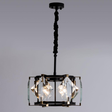 Люстра подвесная с лампочками DIVINARE 7304/04 SP-6+Lamps 