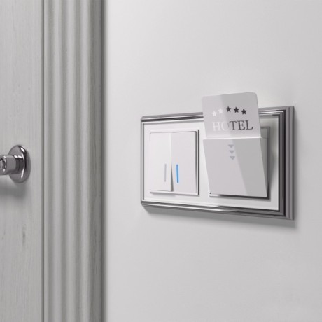 Рамка на 2 поста (хром/белый) Werkel Palacio WL17-Frame-02 (a037693)