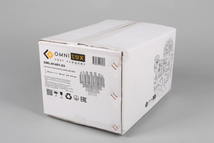 Бра с лампочками Omnilux OML-81401-03+Lamps 