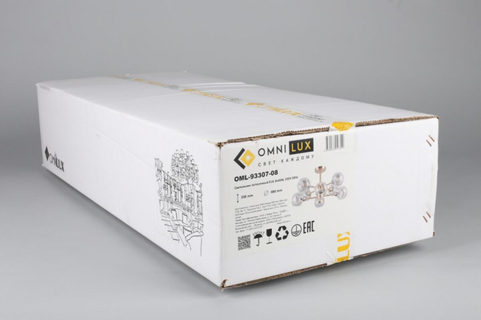 OML-93307-08 Потолочная люстра Omnilux Ostellato 