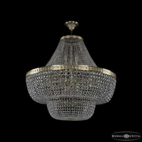 Люстра на штанге Bohemia Ivele Crystal 19101/H1/90IV G 