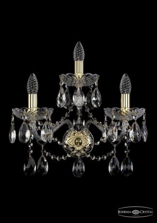 1413B/2+1/200/XL/G Бра Bohemia Ivele Crystal 