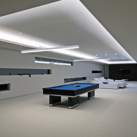 Линейный подвесной светильник Elektrostandard LSG-01-2-8*103-4200-MS матовое серебро (a041521)