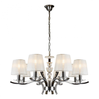 Подвесная люстра iLamp Omega RM5231/8 Хром