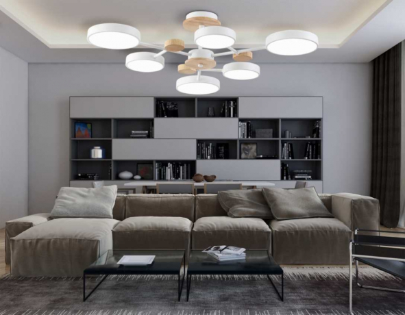 Люстра на штанге Ambrella light COMFORT FL4861 