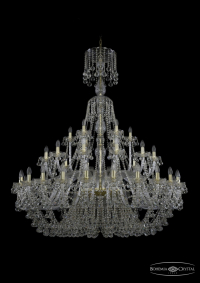 1409/24+12+6/530/XL-169/G Подвесная люстра Bohemia Ivele Crystal