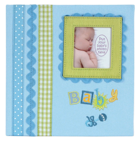 Нарушена упаковка!  <165669> Фотоальбом Innova 50 листов 26х32.5  ''Детская одежда'', магнитный Б0037373 (Q5809971)