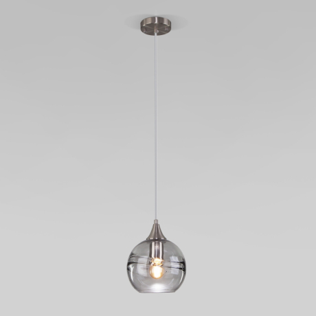 Подвесной светильник Eurosvet Lotus 50221/1 дымчатый 