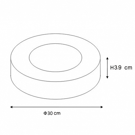 Потолочный светодиодный светильник Lucide Brice-Led 28116/30/30 