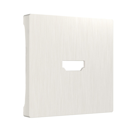 Накладка для розетки HDMI (перламутровый рифленый) Werkel WL13-HDMI-CP (a040901)