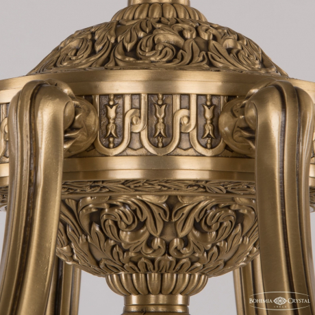 Торшер Bohemia Ivele Crystal 72009T/8/210 FP P Amber-Green/H-1H FA5S 