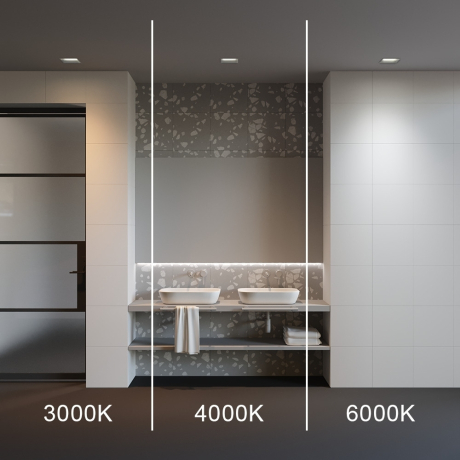 Встраиваемый светильник Technical DL056-18W3-4-6K-B Okno 