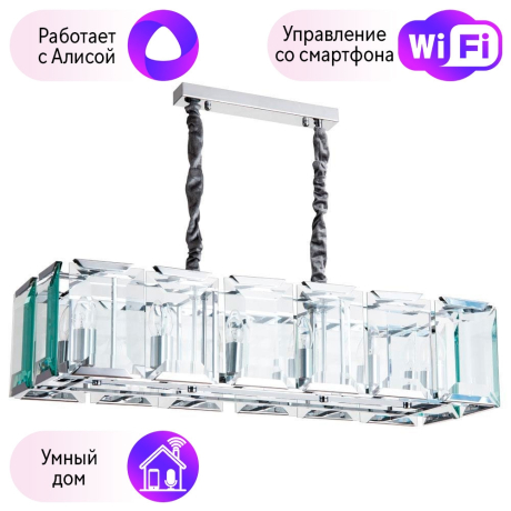 Подвесная люстра Divinare Ostin с поддержкой Алиса 1100/02 SP-12-A 