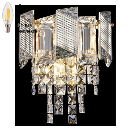 Бра с лампочками Wertmark WE114.02.301+Lamps 