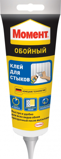 Нарушена упаковка!  <165059> Клей для обоев Момент 3040161 Клей для стыков и подклейки обоев 120 гр. Б0026371