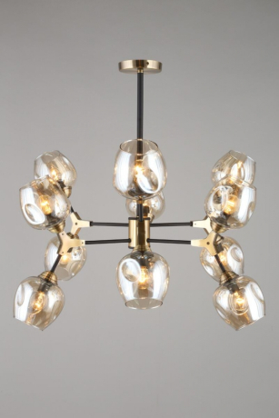 OML-93407-12 Потолочная люстра Omnilux Pozzallo 