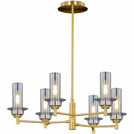 Люстра на штанге ILLUMICO IL5216 IL5216-6PLS-24 HIGHBALL 