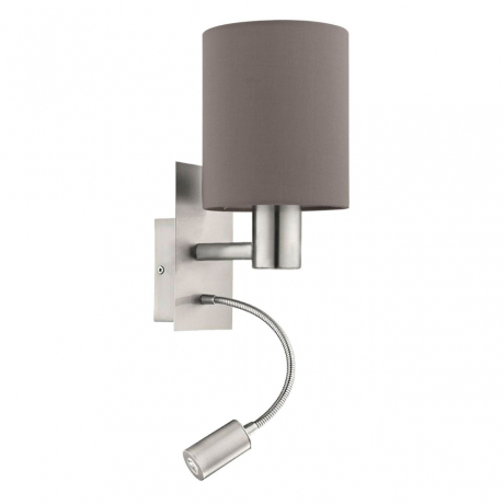 96481 Настенный светильник с дополнительной лампой для чтения Eglo Pasteri 