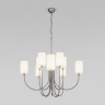 Подвесная люстра с тканевыми абажурами Eurosvet Abbey 60164/10 (a065750) 