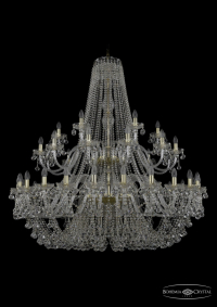 1409/24+12+6/530/2d/G Подвесная люстра Bohemia Ivele Crystal