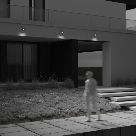 Настенно-потолочный прожектор Maytoni Outdoor Flood FL001-L10B4K