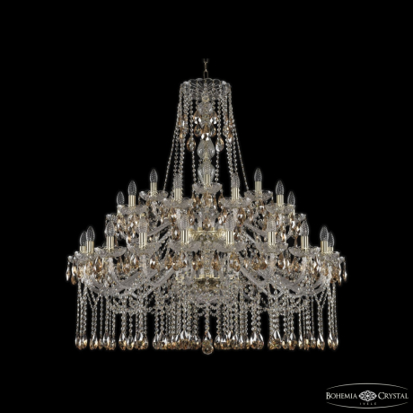 Люстра подвесная Bohemia Ivele Crystal 1413/20+10+5/400/2d G K721 