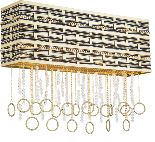 Бра Lucia Tucci illuminazione PERSO W4930.3 gold&black 