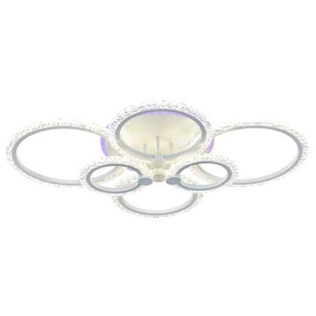 Светодиодная диммируемая люстра с ПДУ Profit Light 8027/6 WHT 