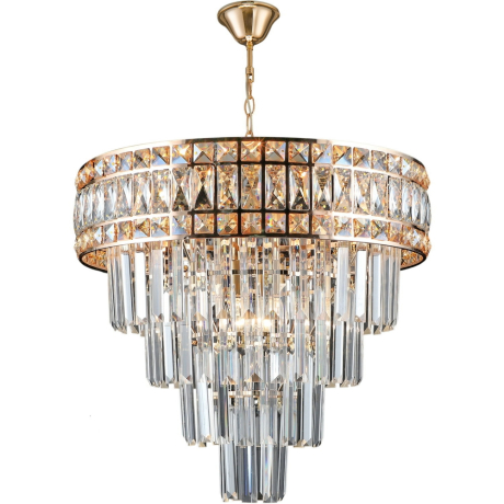 Подвесная хрустальная люстра Reluce 02162-0.4-06 FGD (1425113) 