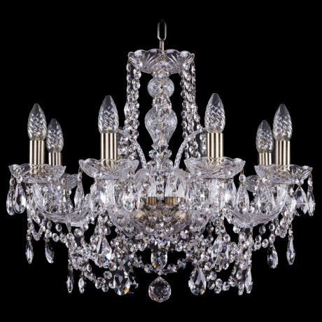 Подвесная люстра Bohemia Ivele Crystal 1411 1411/8/195/Pa 
