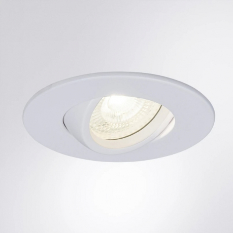 Нарушена упаковка!  <648813> Встраиваемый светильник Arte Lamp Giro A2867PL-1WH