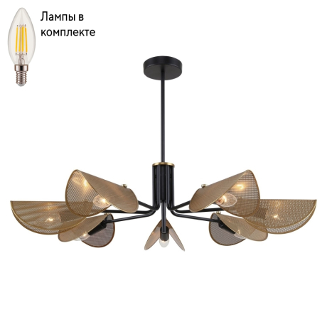 Люстра на штанге с лампочками F-Promo 4082-7P+Lamps 