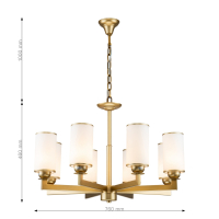 Люстра подвесная Favourite Sollemnis 2621-8P