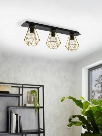 Нарушена упаковка! <335152> Потолочный светильник Eglo Tarbes 2 43655