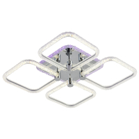 Потолочный светодиодный светильник с пультом ДУ Profit Light 8049/4 CHR