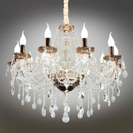 Люстра подвесная с лампочками Omnilux OML-74803-10+Lamps 