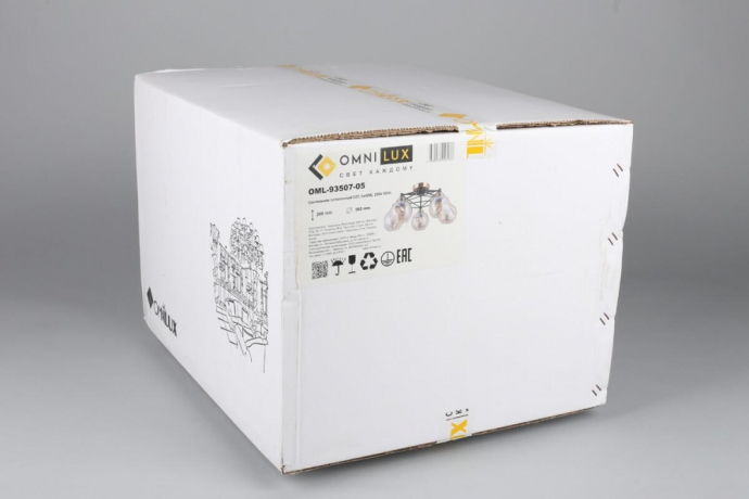 OML-93507-05 Потолочная люстра Omnilux Tuenno 