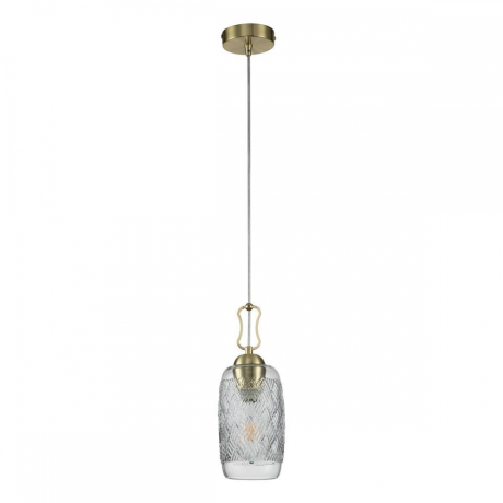 Светильник подвесной Indigo Pizzo 13007/B/1P Gold 