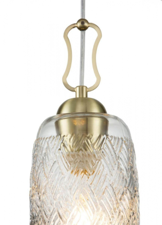 Светильник подвесной Indigo Pizzo 13007/B/1P Gold 