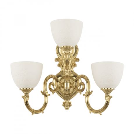 Бра Bohemia Ivele Crystal 7203B16/2+1/210 G P1 U Pair 