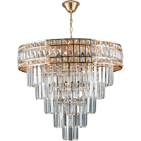 Подвесная хрустальная люстра Reluce 02162-0.4-08 FGD (1425114)