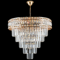 Подвесная хрустальная люстра Reluce 02162-0.4-08 FGD (1425114)