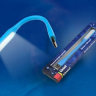 Переносной светодиодный светильник-фонарь. Usb-зарядка. 6 LED. Uniel Стандарт TLD-541 Blue (UL-00000251)