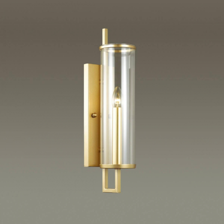 Бра Odeon Light Rena с лампочкой 4655/1W+Lamps E27 Свеча 