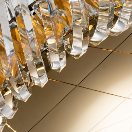 Подвесная люстра Divinare Megan с поддержкой Алиса 7568/18 LM-12-A 