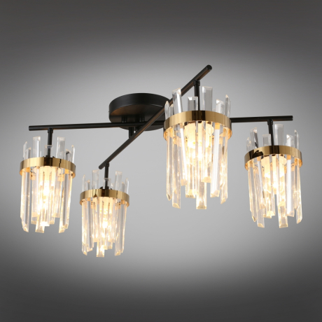 Потолочная люстра с лампочками Omnilux OML-67707-04+Lamps 