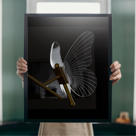 Нарушена упаковка! <436890> Бра бабочка Arte Lamp Darcy A2187AP-1GO