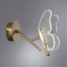 Нарушена упаковка! <436890> Бра бабочка Arte Lamp Darcy A2187AP-1GO