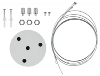 Подвесной светильник Geometria Igrek Эра SPO-142-W-40K-044 44Вт 4000K 3000Лм IP40 800*800*80  (Б0058886)